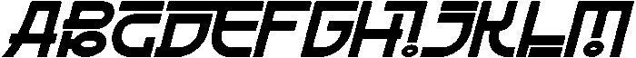 RADICAL EMPATHY REGULAR ITALIC otf (400) Font UPPERCASE