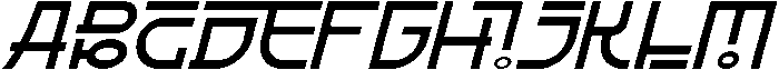 RADICAL EMPATHY THIN ITALIC otf (100) Font UPPERCASE