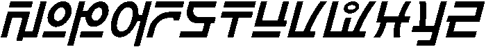 RADICAL EMPATHY THIN ITALIC otf (100) Font LOWERCASE