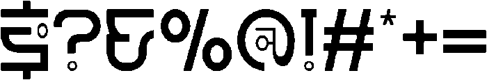 RADICAL EMPATHY THIN otf (100) Font OTHER CHARS