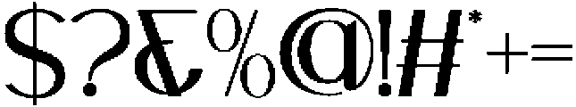 RAFFAS-Regular otf (400) Font OTHER CHARS