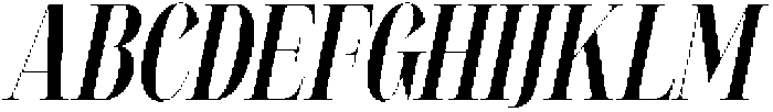 RAHEXT Italic otf (400) Font UPPERCASE