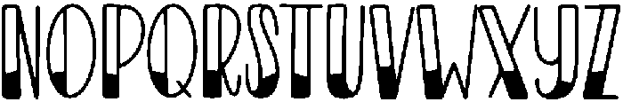 RAINBOW Regular otf (400) Font LOWERCASE
