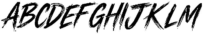 RAIZE Brush otf (400) Font UPPERCASE