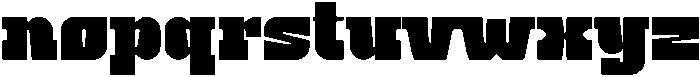 RAJAB Regular otf (400) Font LOWERCASE