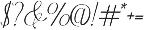RALINEA-Regular otf (400) Font OTHER CHARS