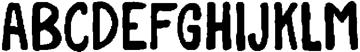 RAMSA I Regular otf (400) Font UPPERCASE