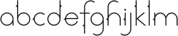 RATHBONE-Light ttf (300) Font LOWERCASE