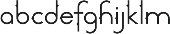 RATHBONE-Regular ttf (400) Font LOWERCASE