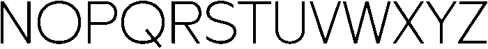 RATHER otf (400) Font LOWERCASE