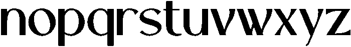 RAVANE-Regular otf (400) Font LOWERCASE
