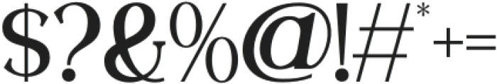RAVELLA Black otf (900) Font OTHER CHARS
