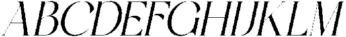 RAVENZA Italic otf (400) Font UPPERCASE