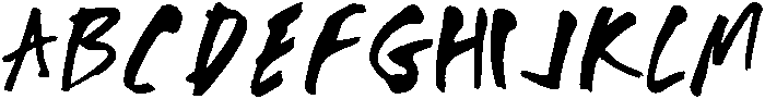 RAW ttf (400) Font UPPERCASE