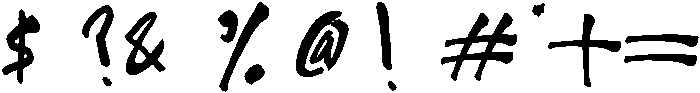 RAW ttf (400) Font OTHER CHARS