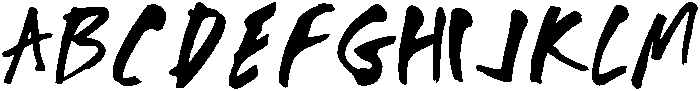 RAW ttf (400) Font UPPERCASE