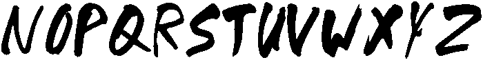 RAW ttf (400) Font UPPERCASE