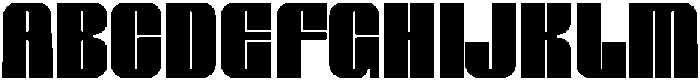 RAYON Regular otf (400) Font UPPERCASE