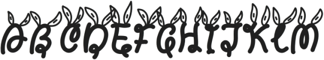 Rabbit Dream Regular otf (400) Font UPPERCASE