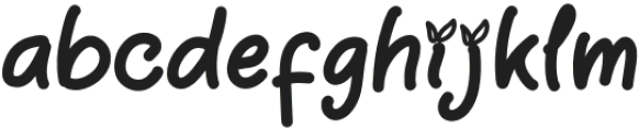 Rabbit Dream Regular otf (400) Font LOWERCASE