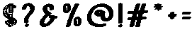 Rabbit Gloves Regular otf (400) Font OTHER CHARS