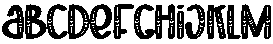 Rabbit Gloves Regular otf (400) Font UPPERCASE