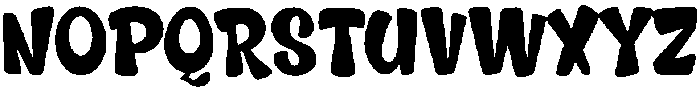 Rabbit Hole Regular otf (400) Font UPPERCASE