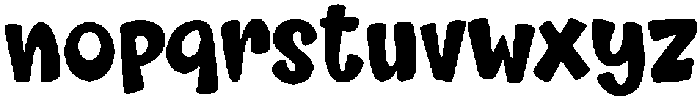 Rabbit Hole Regular otf (400) Font LOWERCASE