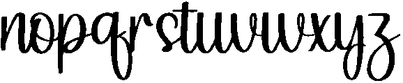 Rabbit Regular otf (400) Font LOWERCASE