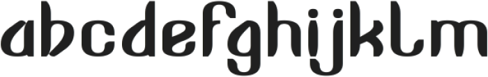 Rabbit and Carrot Bold otf (700) Font LOWERCASE