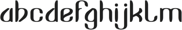 Rabbit and Carrot otf (400) Font LOWERCASE