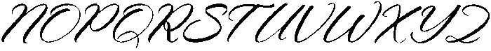Rabions Italic otf (400) Font UPPERCASE