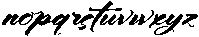 Rabions Italic otf (400) Font LOWERCASE