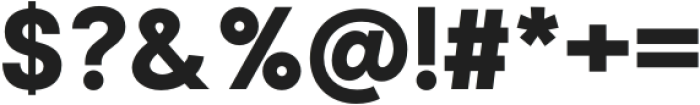Rabon Grotesk Bold otf (700) Font OTHER CHARS