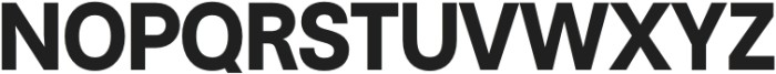 Rabon Grotesk Bold otf (700) Font UPPERCASE
