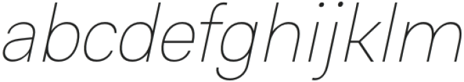 Rabon Grotesk Thin Italic otf (100) FONT