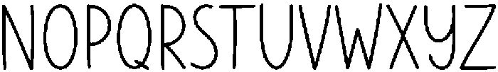 Raccoon Regular otf (400) Font UPPERCASE