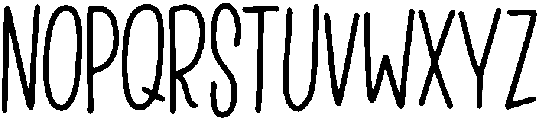 Raccoon otf (400) Font UPPERCASE