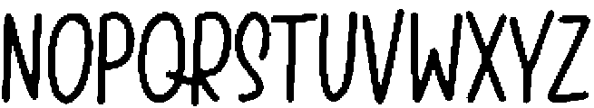Raccoon otf (400) Font LOWERCASE
