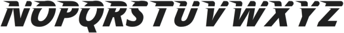 Racer Font Regular otf (400) Font UPPERCASE