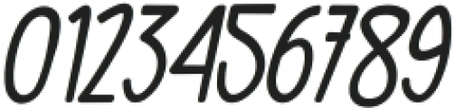 Rachaca Italic otf (400) Font OTHER CHARS