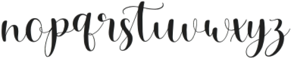 Rachel Laura-Script otf (400) Font LOWERCASE