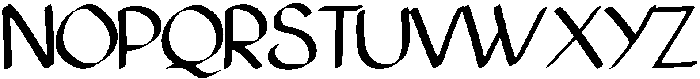 Rachel Regular otf (400) Font UPPERCASE