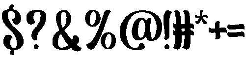 Rachel Regular otf (400) Font OTHER CHARS