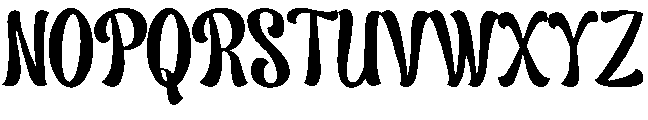 Rachel Regular otf (400) Font UPPERCASE