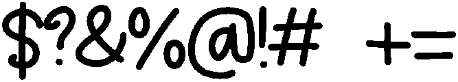 Rachel Regular otf (400) Font OTHER CHARS