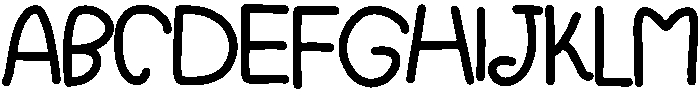 Rachel Regular otf (400) Font UPPERCASE