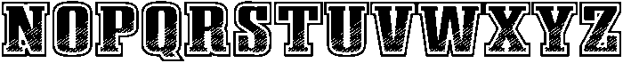 Racket Regular otf (400) Font LOWERCASE