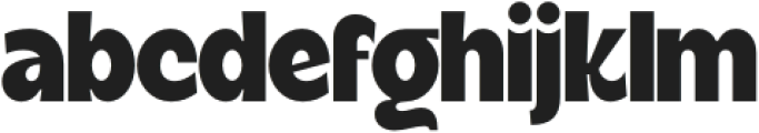 RacketyMedium otf (500) Font LOWERCASE