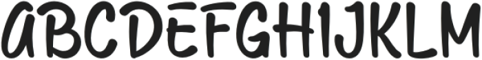 RadaCenak-Regular otf (400) Font UPPERCASE